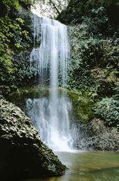 Il "salto" del rio dell'Acqua Caduta a Cimano di San Daniele del Friuli