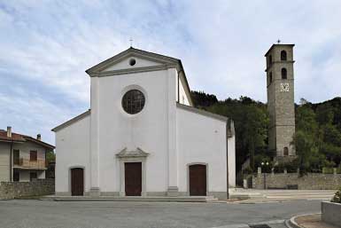 Chiesa arcipretale di S. Maria a Nives a Osoppo: esterno