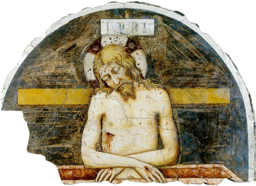 Tomaso da Modena, Cristo Passo, affresco (1354 ca.)